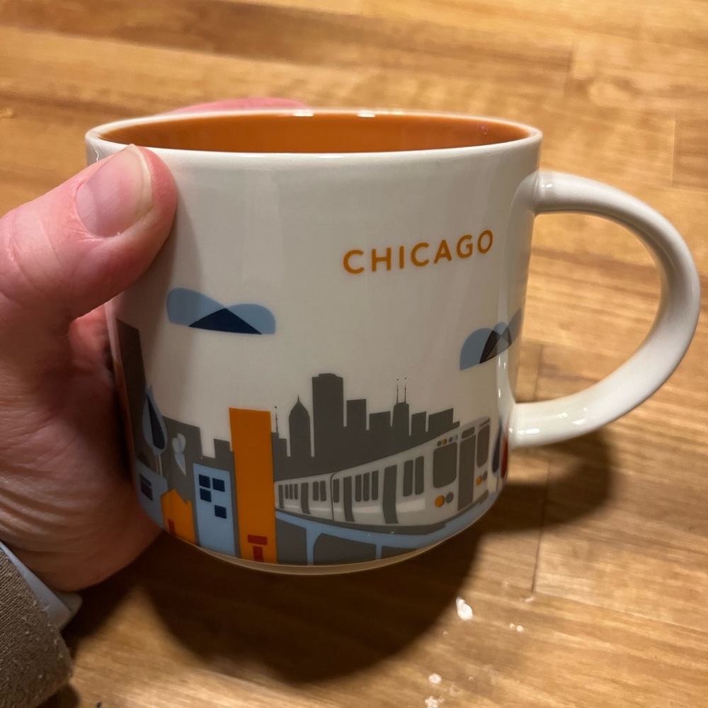 Chicago Starbucks city mug. You are here collection.